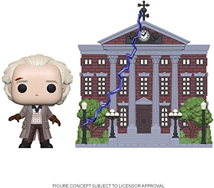 BTTF DOC W/CLOCK TOWER POP