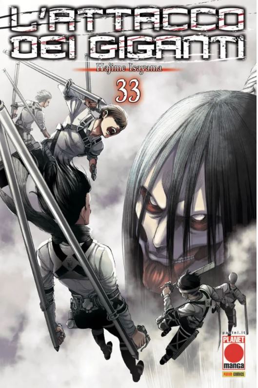 L'ATTACCO DEI GIGANTI 33 - I RIST.