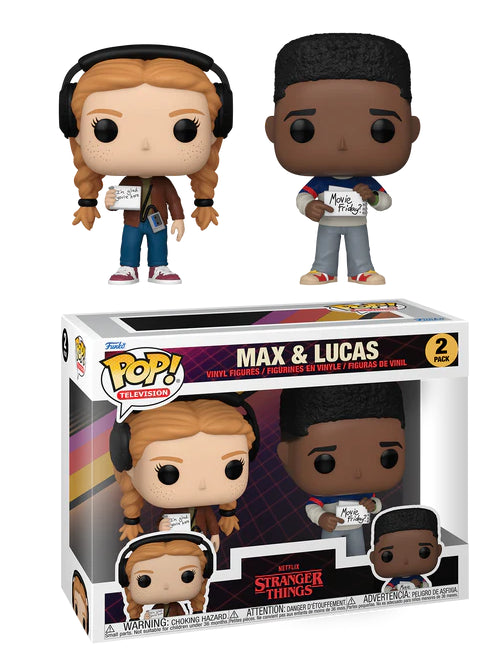 STRANGER THINGS S4 MAX & LUCAS POP