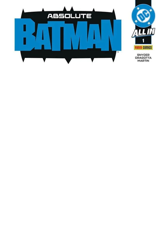 ABSOLUTE BATMAN BLANK VARIANT 1